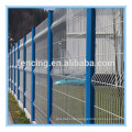2016 Hot sale PVC/ Galvanization High Quality 3D Curved Wire Mesh Fence